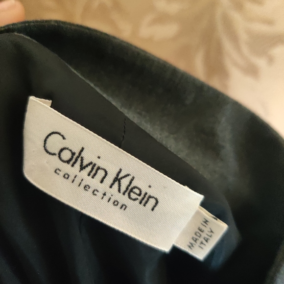 Calvin Klein Made In Italy 2pc Gray Pant Suit - Picture 13 of 16